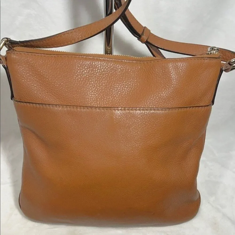 Michael Kors Riley Flat Crossbody, in Acorn
